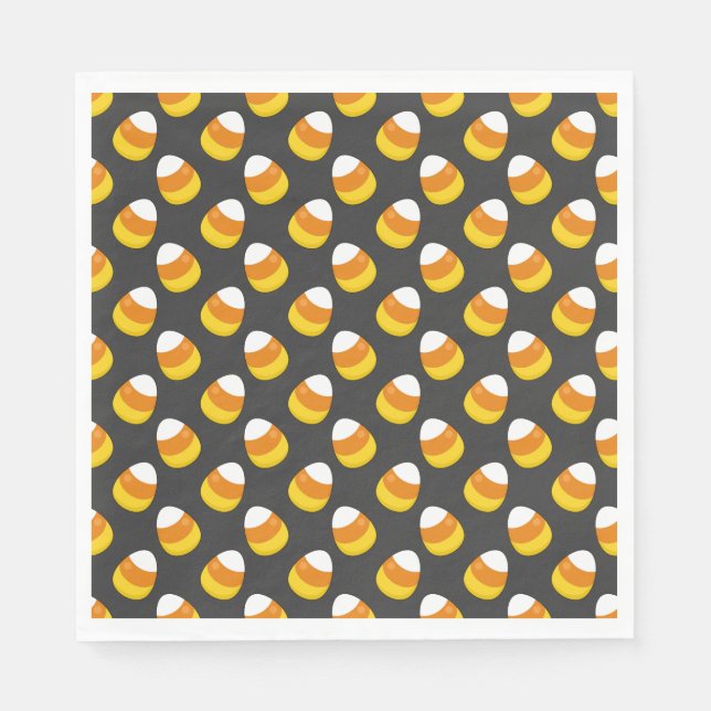 Halloween Candy Corn Napkins (Front)