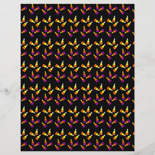 Halloween Candy Corn Paper (Front)