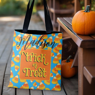 Halloween Candy Corn Personalized Bag