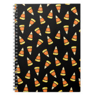 Halloween Candy Corn Print Notebook