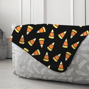 Halloween Candy Corn Print Swaddle Blanket