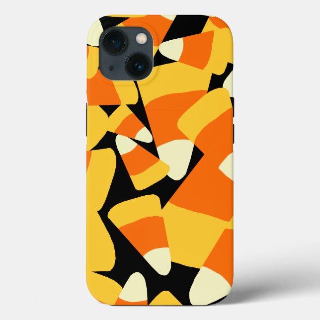 Halloween Candy Corn Seamless Pattern Case-Mate iPhone Case (Back)