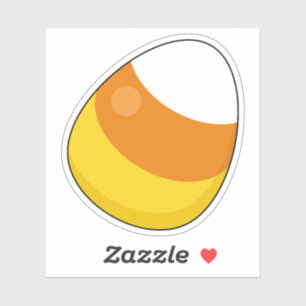 Halloween Candy Corn Sticker