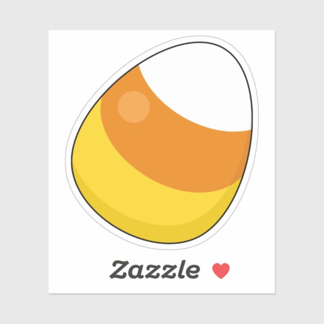 Halloween Candy Corn Sticker (Sheet)