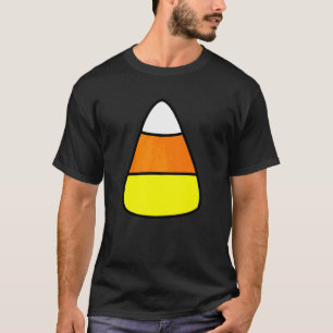 Halloween Candy Corn Trick Or Treat Cute Indian C T-Shirt