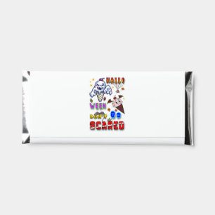 Halloween Candy Don't Be Scared Hershey Bar Favors