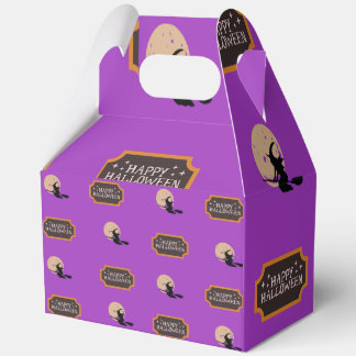 Halloween Candy Favor Box | Spooky Witch Party Gif
