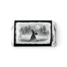 Halloween Candy Favors Witch Black