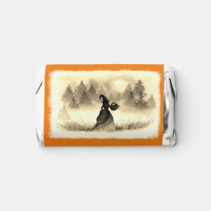 Halloween Candy Favors Witch Orange