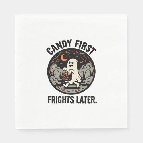 Halloween Candy Frights Night Napkins