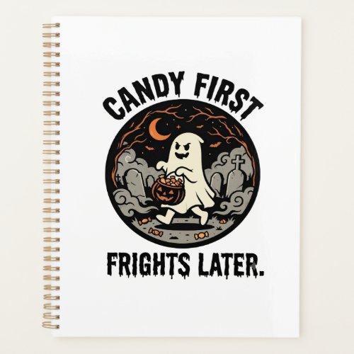 Halloween Candy Frights Night Planner