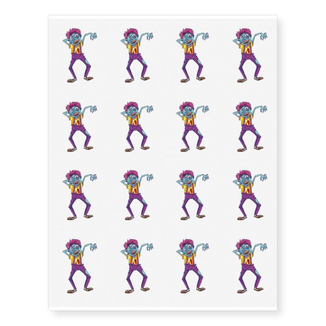 Halloween Candy Funny Haunt It Temporary Tattoos (Front)