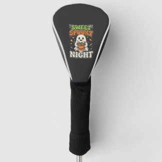 Halloween Candy Haunt Night Golf Head Cover