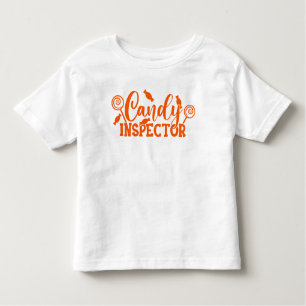 Halloween Candy Inspector Toddler T-shirt