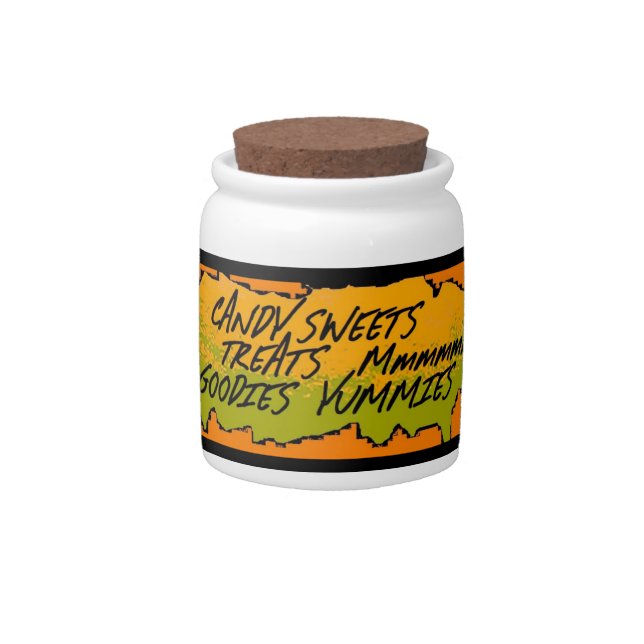 Halloween Candy Jar (Front)