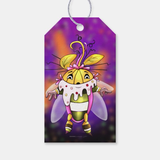 HALLOWEEN CANDY MONSTER GIFT TAG
