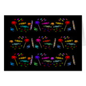 Halloween Candy Pattern Cards (Front Horizontal)