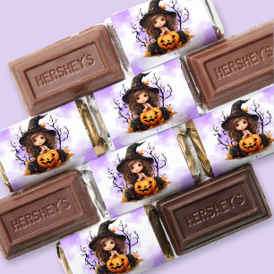 Halloween Candy Purple Witch Name Hershey's Miniatures