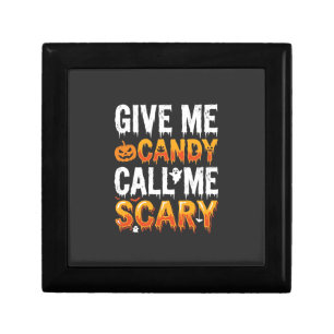 Halloween Candy Scary Ghost Design_1 Gift Box