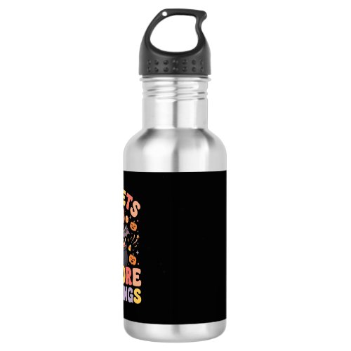 Halloween Candy Sibling Swap Stainless Steel Water Bottle