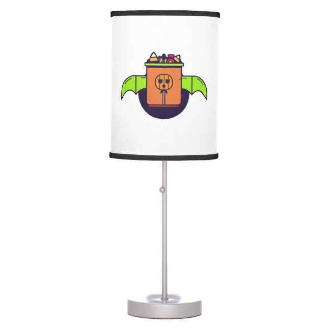 Halloween Candy       Table Lamp (Front)