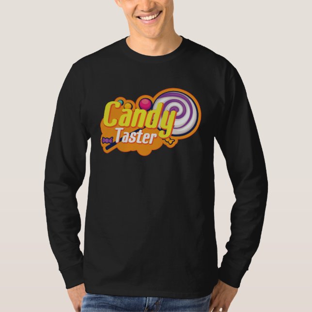 Halloween Candy Taster Inspector For Candy T-Shirt (Front)