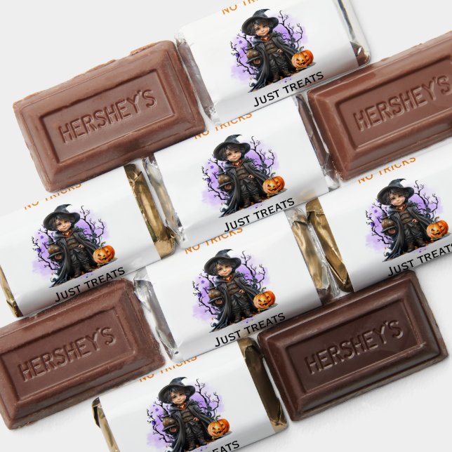 Halloween Candy Wizard Family Name Hershey's Miniatures (Assorted)