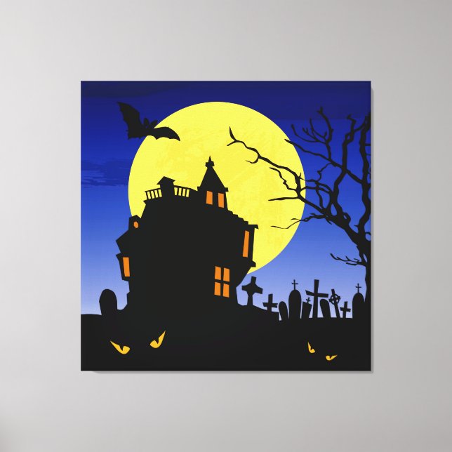 Halloween Canvas Print (Front)