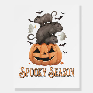 Halloween Capybara Foam Board