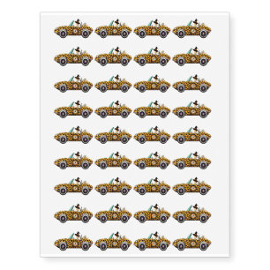 Halloween Car Design Temporary Tattoos