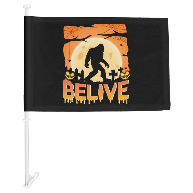 Halloween                                          car flag (Front)