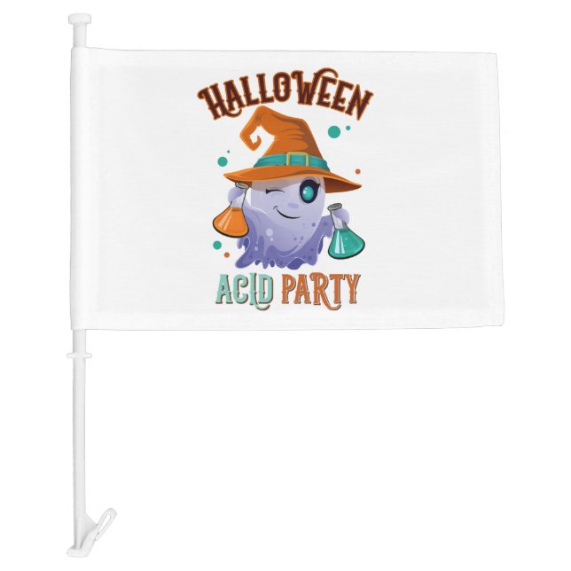 Halloween                                       car flag (Front)
