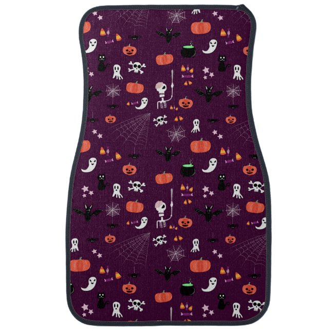 Halloween Car Floor Mat (Front)