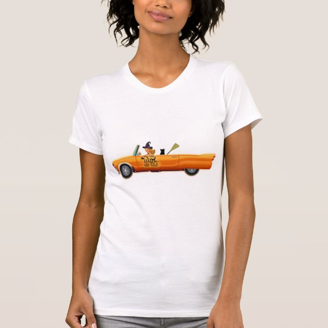 halloween car T-Shirt (Front)
