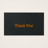 Halloween Card (Back)