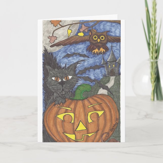 Halloween Card (Front)