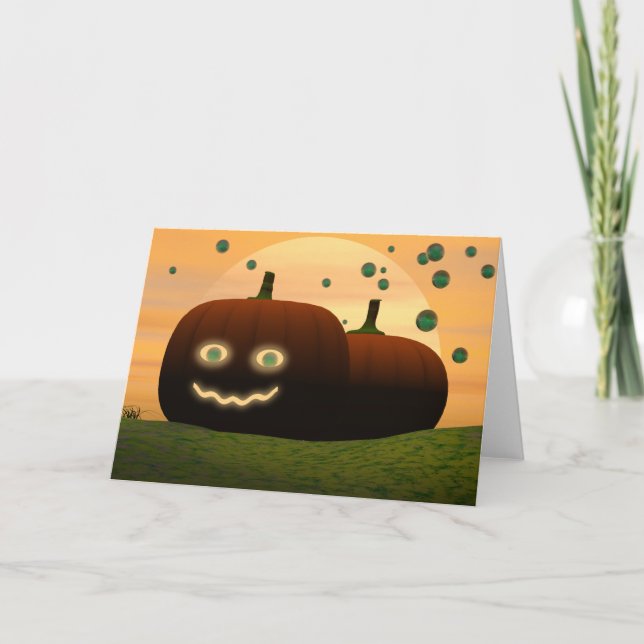 Halloween card (Front)