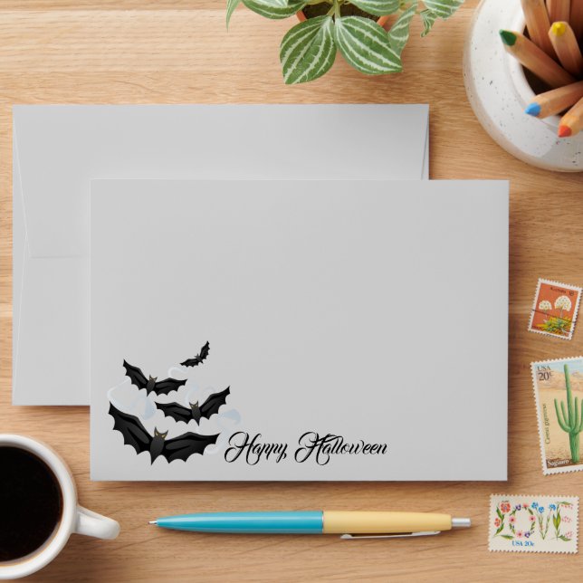 Halloween Card Envelope  (Desk)