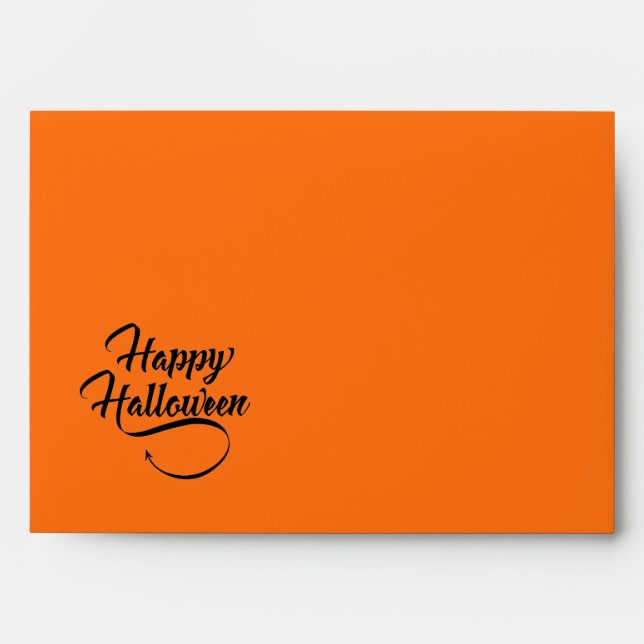 Halloween Card Envelope  (Front)