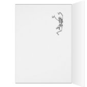 Halloween Card for Girlfriend, Skeleton Humor (Inside (Left))