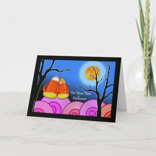 Halloween Card for Your First Halloween Together (Front)