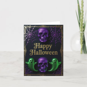 Halloween card, Happy Halloween card, Spooky card