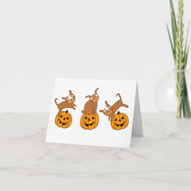 Halloween Card Puppy 1 (Front)