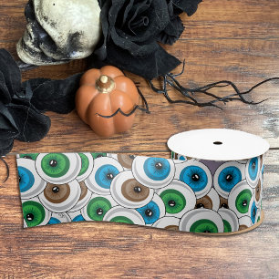 Halloween Cartoon Eyeballs Ribbon