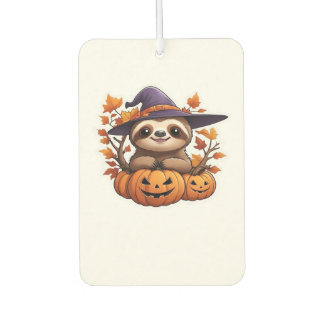Halloween Cartoon Sloth Classic T-Shirt Air Freshener
