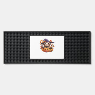 Halloween Cartoon Sloth Classic T-Shirt Bar Mat