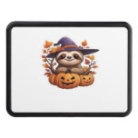 Halloween Cartoon Sloth Classic T-Shirt Hitch Cover