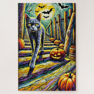 Halloween Cat 1000 Piece Puzzle