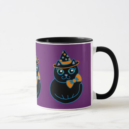 Halloween Cat Coffee Mug