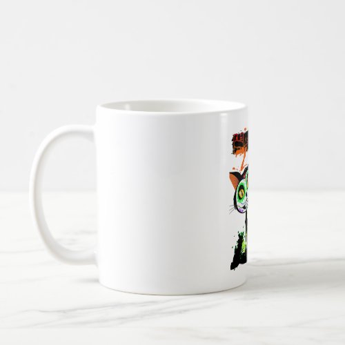 Halloween Cat    Coffee Mug